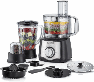 71DWkrcfX8L._AC_SL1280 Black+Decker 600 W 29 Function Food Processor with Blender, Mill and Juicer, Black, FX650