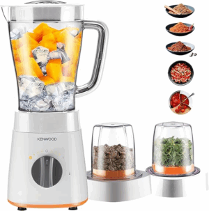 81fRYdh-6aL._AC_SX569 Kenwood Blender Smoothie Maker 500W 1.5L With Grinder Mill, Chopper Mill, Ice Crush Function Blp15.360Wh