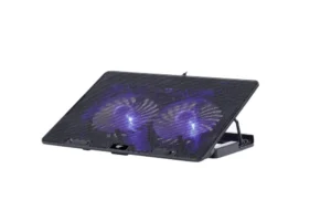 GAMENOTE HV-F2083 Gaming Cooling Pad – Dual Fan Laptop Cooler with Adjustable Height