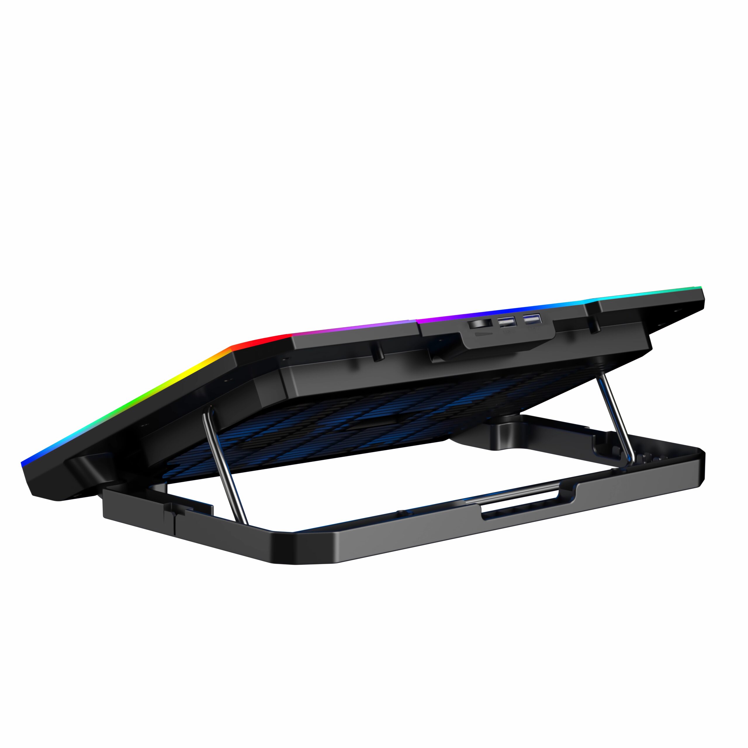 HAVIT F2069 RGB Gaming Cooling Pad – Dual Fan Laptop Cooler with Adjustable Height - Image 2