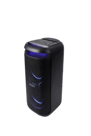 HAVIT SQ122BT 50W Outdoor Party Speaker – RGB Lights, Wireless Microphone, Deep Bass, 7000mAh Battery