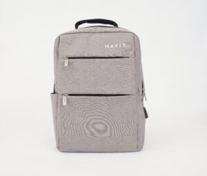 HAVIT Laptop Backpack Gray | Water-Resistant Business & Travel Bag