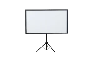 Havit  portable Tripod Projection Screen | Foldable Front View Projector Screen | Easy Setup & Stable Stand