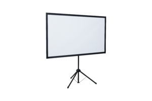 Havit  portable Tripod Projection Screen | Foldable Front View Projector Screen | Easy Setup & Stable Stand