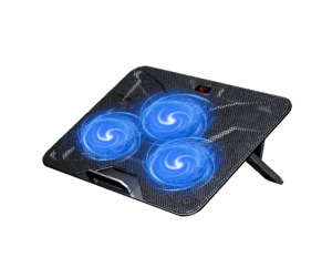HAVIT F2067 Gaming Cooling Pad – 3 Fan Laptop Cooler with Blue LED for 17” Laptops
