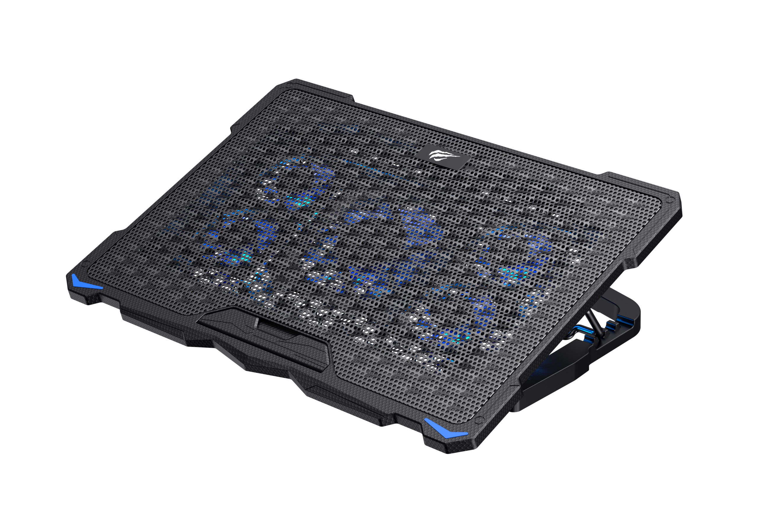 GAMENOTE F2075 Gaming Cooling Pad – Dual Fan Laptop Cooler with Blue LED for 15.6” - Image 2