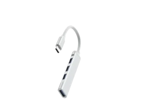 Havit HB41 4-in-1 USB-C Hub | USB 3.0 5Gbps + USB 2.0 Ports