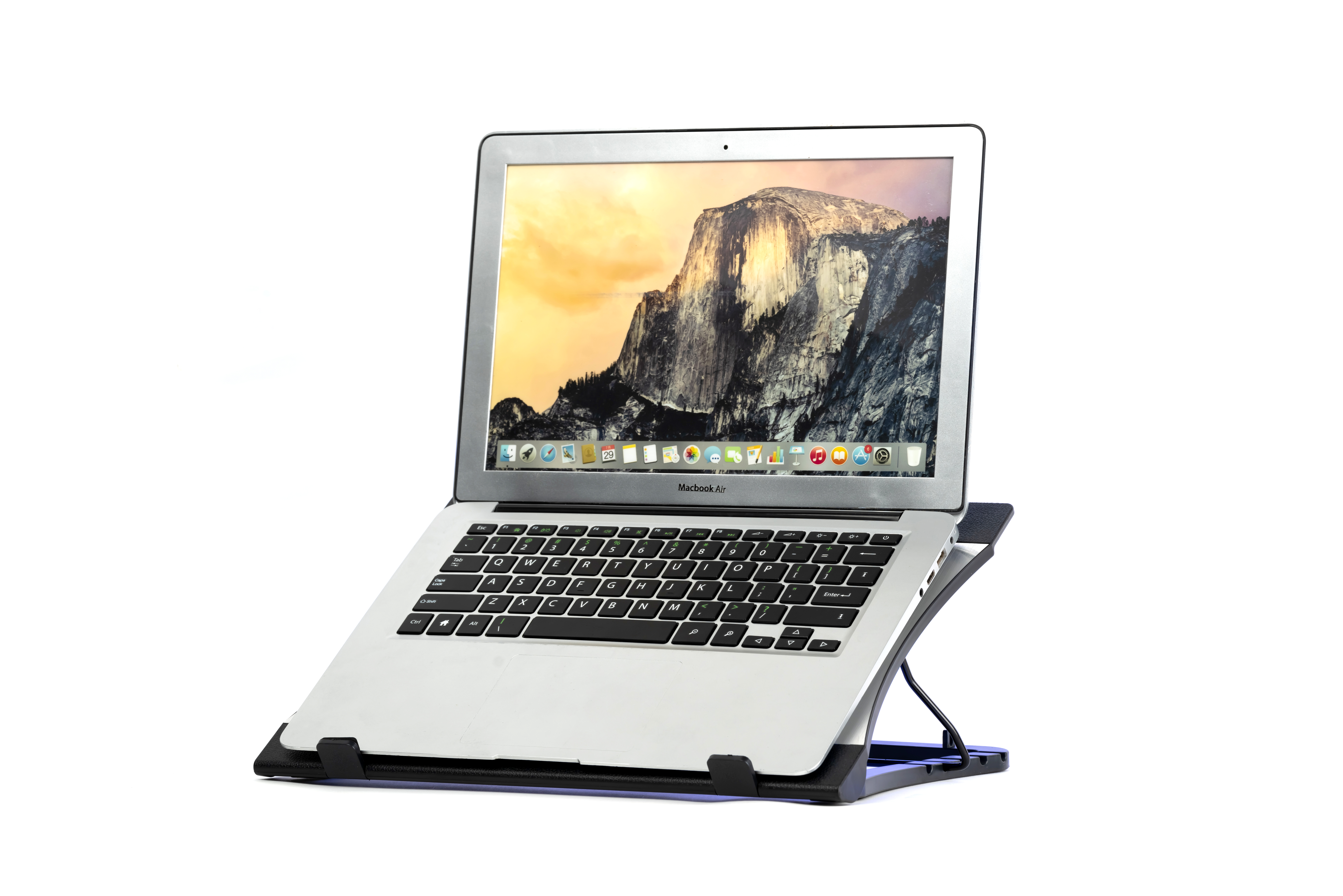 HAVIT F2051 Laptop Cooling Pad – Dual Fan Cooler with Blue LED & Adjustable Stand