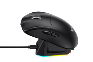 HAVIT MS979WB – Tri-Mode Gaming Mouse with RGB Dock