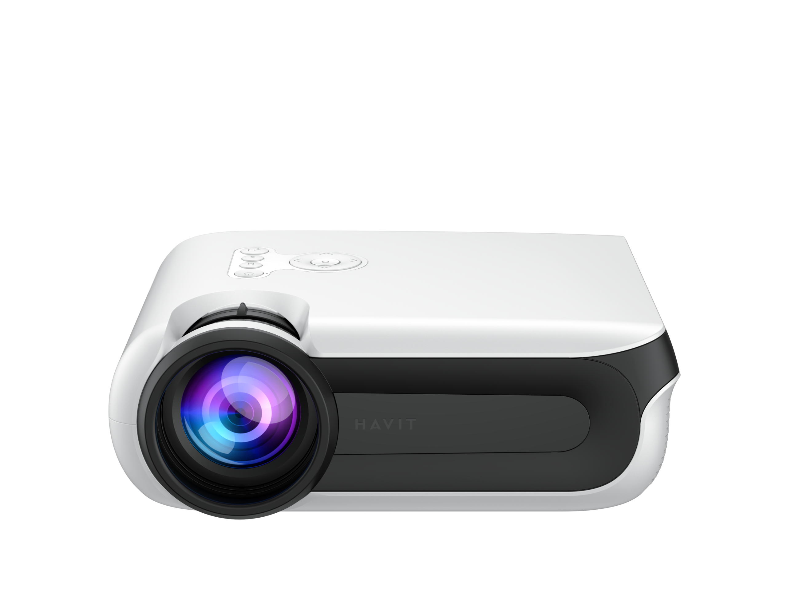 Havit PJ209 PRO Smart Projector | 4K Supported | 1080p HD | Android TV 9.0 | 350 ANSI Lumens | Dual-Band WiFi