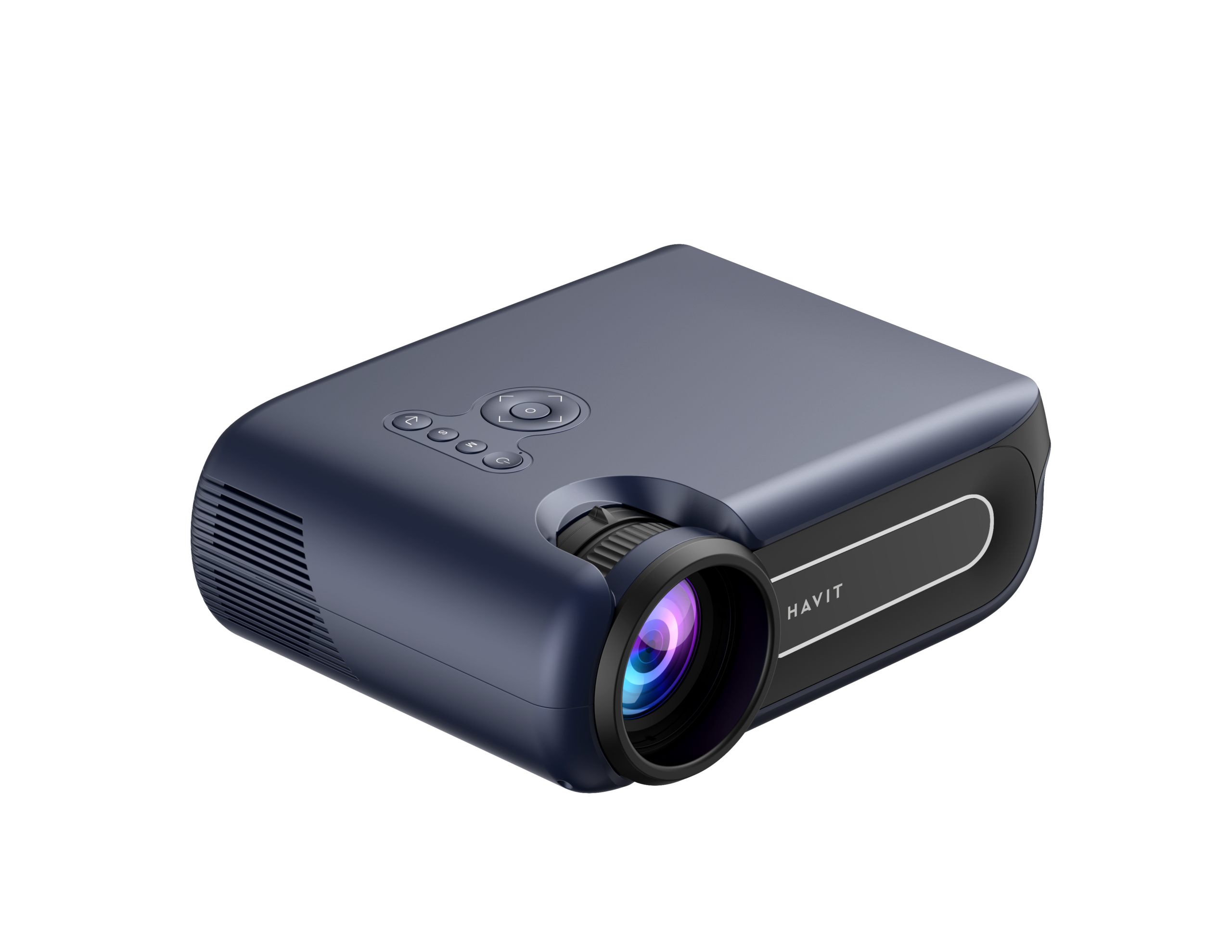 Havit PJ209 PRO Smart Projector | 4K Supported | 1080p HD | Android TV 9.0 | 350 ANSI Lumens | Dual-Band WiFi - Image 2