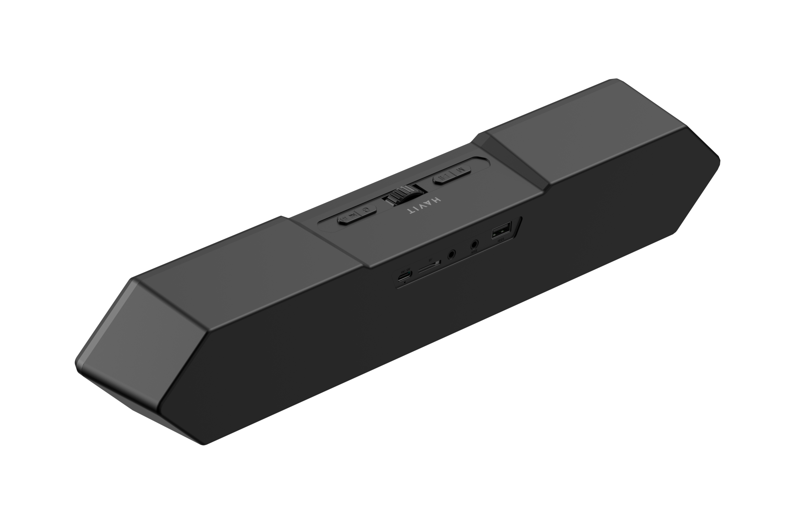 HAVIT SK772BT RGB Bluetooth Soundbar – 2×5W Speakers, 1200mAh Battery, AUX/USB/TF Support, Type-C Charging - Image 2